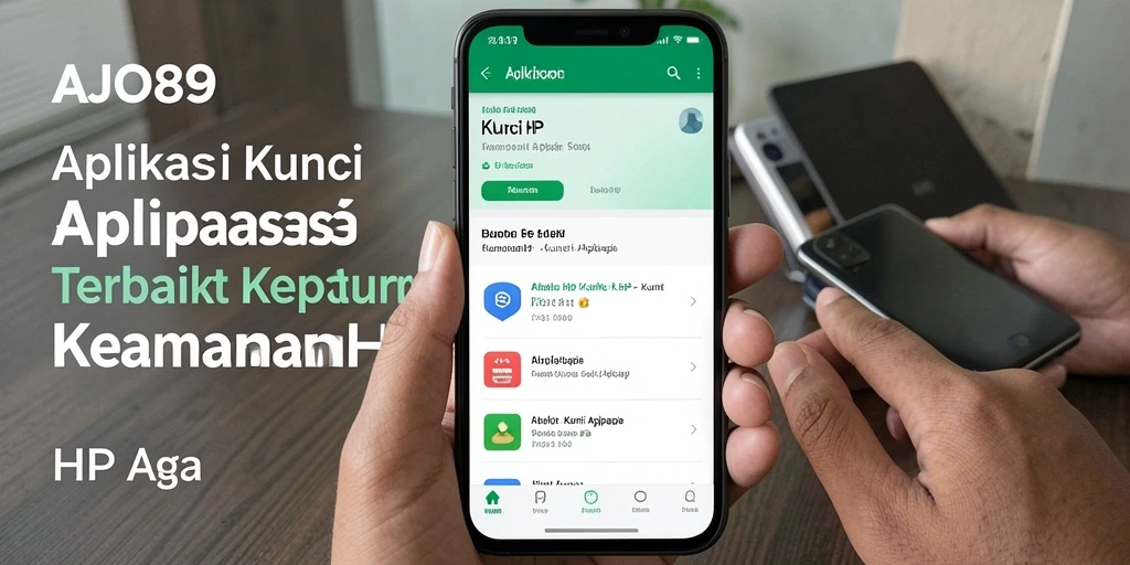 Tampilan antarmuka AJO89 yang sederhana dan mudah digunakan.