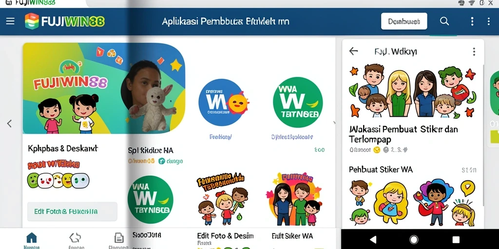Antarmuka pengguna FUJIWIN88 yang sederhana dan menarik.